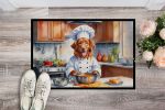 NEW Nova Scotia Duck Tolling Retriever The Chef Doormat Front Door Mat Indoor Outdoor Rugs for Entryway, Non Slip Washable Low Pile, 18H X 27W