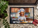 NEW Nova Scotia Duck Tolling Retriever The Chef Doormat Front Door Mat Indoor Outdoor Rugs for Entryway, Non Slip Washable Low Pile, 18H X 27W