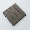 One box of 11 pieces, 300 * 300 * 22mm per piece Outdoor garden floor tiles Corrosion and high temperature resistance