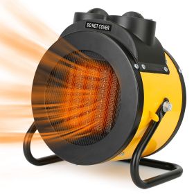 1500W Portable Electric Space Heater Personal Fan w/ Overheat Protection Adjustable Temperature Ceramic Heater for Bedroom Office Desk (Option: UgS)