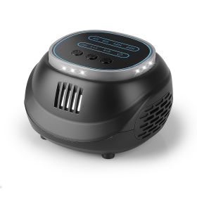 Ultrasonic Rodent Chaser Rat Repellent Pest Driver Mouse Control Squirrel Repeller with 4 Modes 4-65KHz Strobe Light 4 Timer 1292sq.ft. Coverage for R (Option: Blagck)