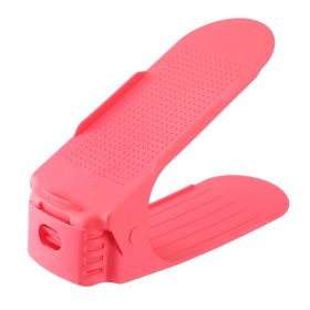 10Pcs Shoe Slot Organizer Shoe Storage Slot Space Saver Shoe Rack Holder Adjustable for High Low Heels Sneakers Boots Sandals (Option: PNgK)